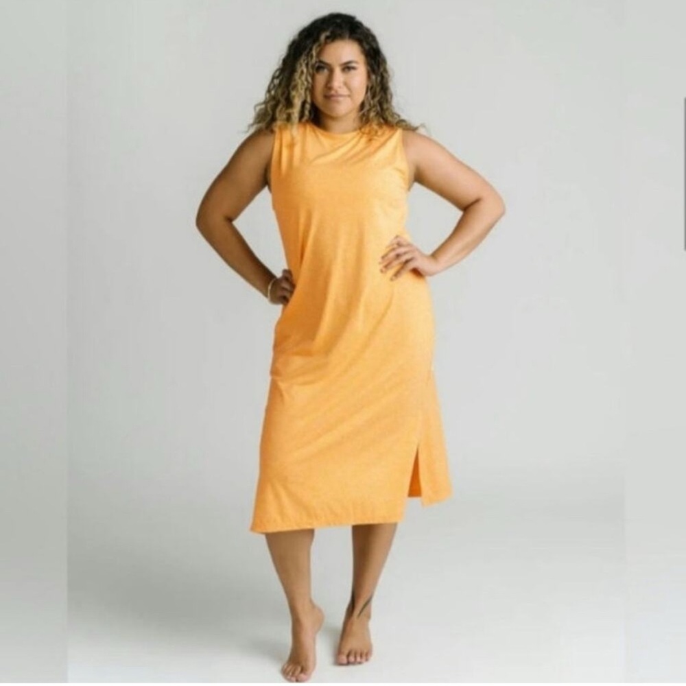 ZYIA citrus downtime dress